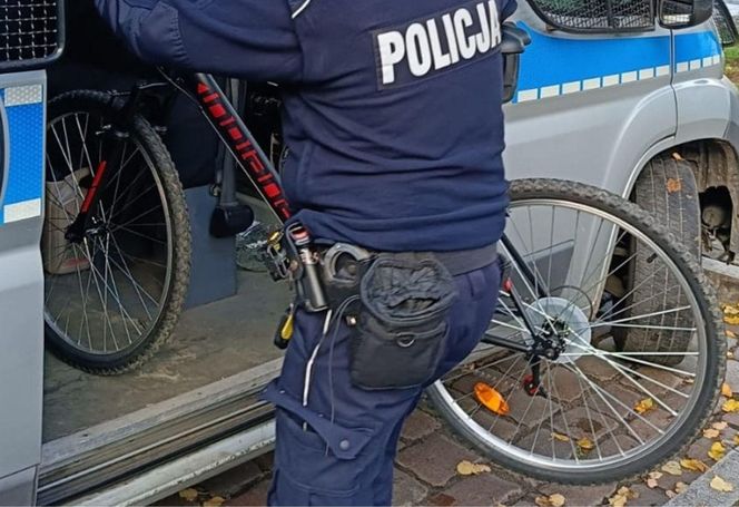 Policjanci namierzyli rower w Chełmnie