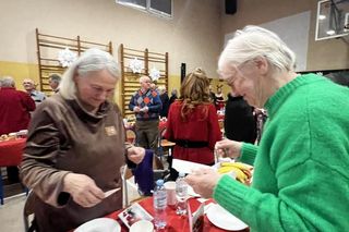 Wspólna wigilia powodzian w Głuchołazach