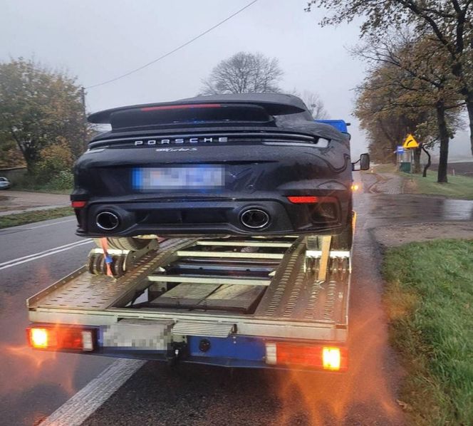 Porsche 911 za ponad milion pod Słupskiem! Zostało skradzione mieszkańcowi Berlina