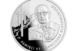 Moneta NBP pamięci ks. Blachnickiego