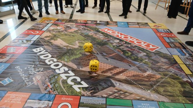 Premiera Monopoly Bydgoszcz. Na planszy jest wszystko co najlepsze w mieście. Polubicie pole Eski Bydgoszcz? 