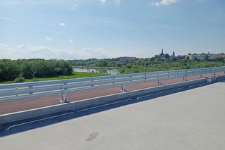 Budowa mostu w Sandomierzu. Wiosna 2025