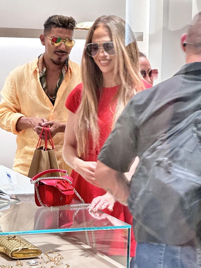 Jennifer Lopez na zakupach