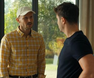 	Barwy szczęścia odc. 3135. Franek (Mateusz Banasiuk), Justin (Jasper Sołtysiewicz)