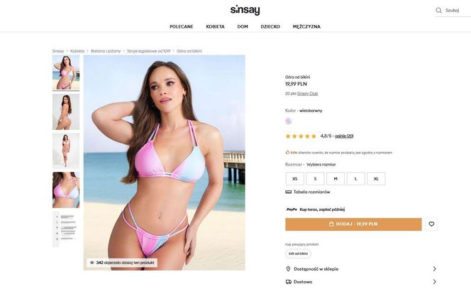 bikini sinsay