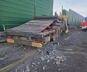 Wypadek na S7 (13.11.2025)