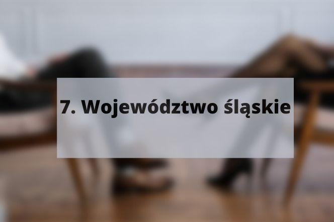Województwo śląskie: 1,7 rozwodów na 1000 osób 