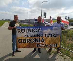 Protest rolników w Medyce