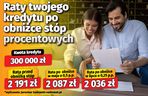 Raty twojego kredytu po obniżce stóp procentowych
