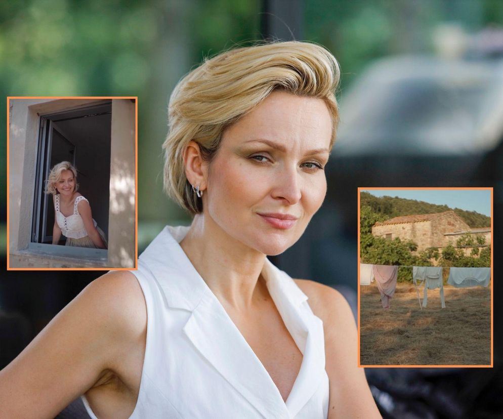 Marieta Żukowska pokazała swój dom w Toskanii. Tak mieszka aktorka