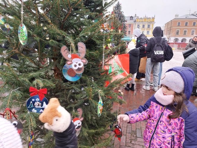  Zamojskie przedszkola i szkoły dekorowały choinki