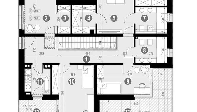 Projekt domu HomeKONCEPT-111