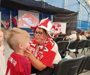 Strefa kibica w Radzyniu Chełmińskim Polska - Austria