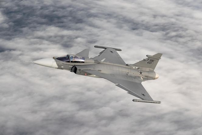 Szwedzkie myśliwce JAS-39 Gripen