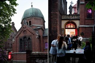 Całonocna balanga w kościele