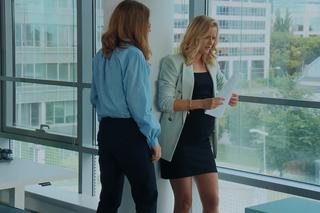 M jak miłość odc. 1691. Julia (Marta Chodorowska), Sylwia (Hanna Turnau)