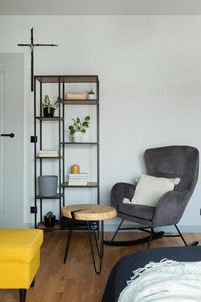 Sypialnia w stylu soft loft