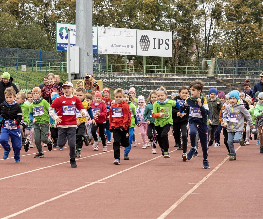 Klub Małego Biegacza w Grudziądzu. Za nami pierwsza edycja nowej imprezy sportowej