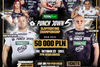 Punchdown 5 - KARTA WALK, ZAWODNICY. Kto walczy na gali 22.10.2021?