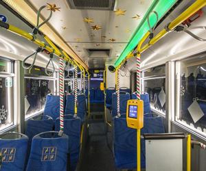 Świąteczny autobus w Bielsku-Białej