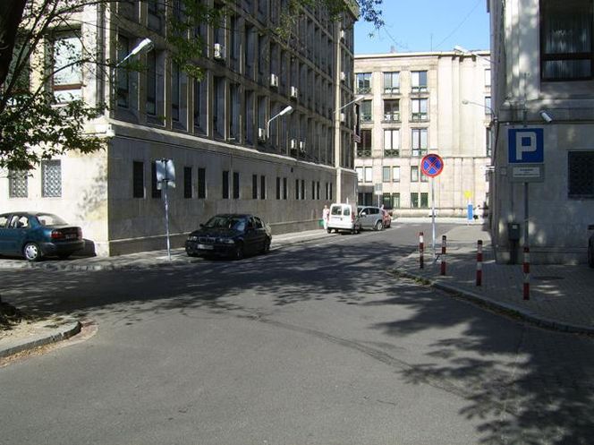 Uliczka Dowcip w Śródmieściu 