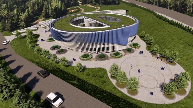 Projekt koncepcyjny architektoniczny Regionalnego Centrum Spotkań Diabetyków  w Bydgoszczy