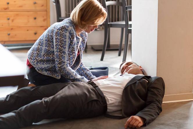 O mnie się nie martw 3 sezon odc. 11. Iga (Joanna Kulig), Łukasz (Jan Wieczorkowski)