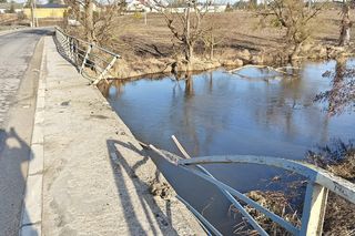 Wypadek w Młyńcu Drugim pod Toruniem