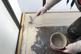 Remont balkonów w budynku przy ul. Branickiego w warszawskim Wilanowie