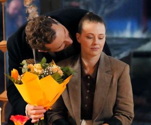 Barwy szczęścia odc. 3176. Szczepan Krajewski (Robert Gulaczyk), Gabrysia Niedzielska (Marta Juras)