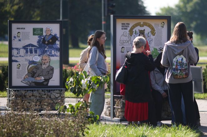 Historia Nowej Huty w komiksie. Otwarcie wystawy na placu Centralnym