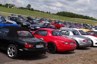 Mazda MX-5 - zlot 2014 fanów w Polsce na torze Jastrząb