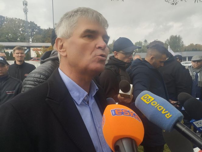 Wielka blokada Jastrzębia-Zdroju. Protest górników i hutników. Miasto stoi