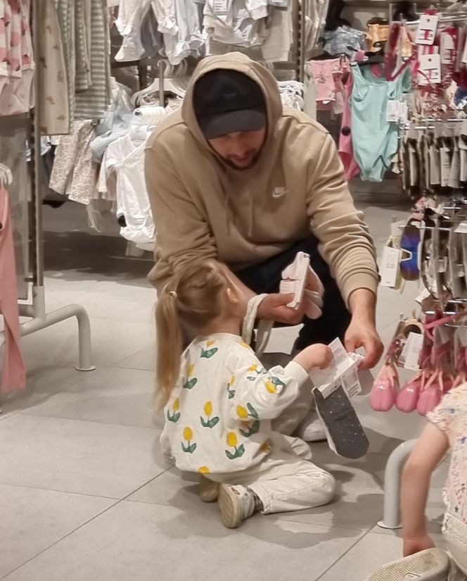 Maciej Pela tata na medal