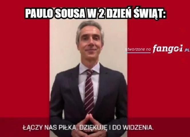 Paulo Sousa chce odejść z reprezentacji! Internet nie ma litości!