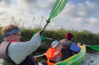 Małgorzata Ostrowska-Królikowska kajakiem po Bałtyku