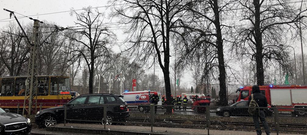 Wypadek na Włókniarzy