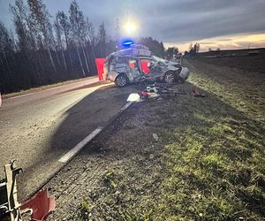 Szuszalewo. Tragiczny karambol na trasie Dąbrowa Białostocka - Lipsk