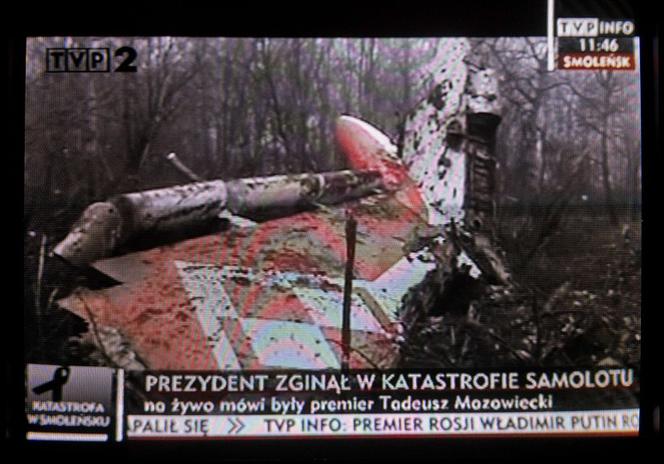 Rozbity prezydencki samolot 