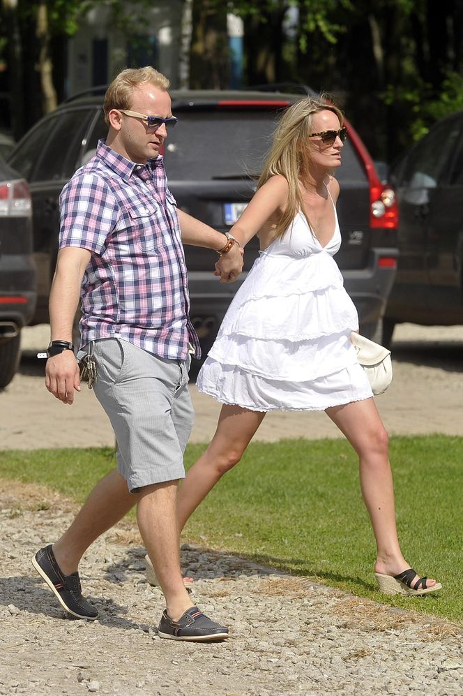 Kaja Środka i Borys Szyc