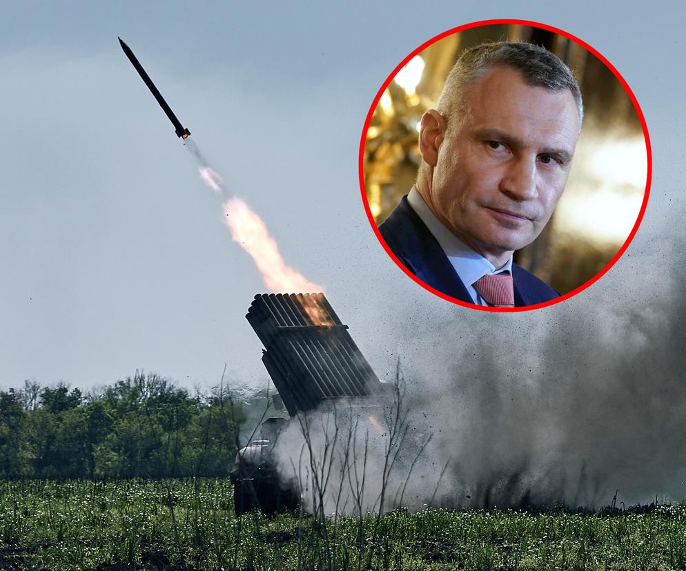 Rosjanie zaatakowali Kijów. Wystrzały w centrum, ślady rakiet na niebie