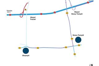 Utrudnienia na wjeździe A2 w Trzcielu. Kierowcy, zapamiętajcie ten objazd