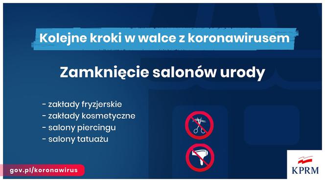 Nowe ograniczenia dotyczące walki z pandemią koronawirusa