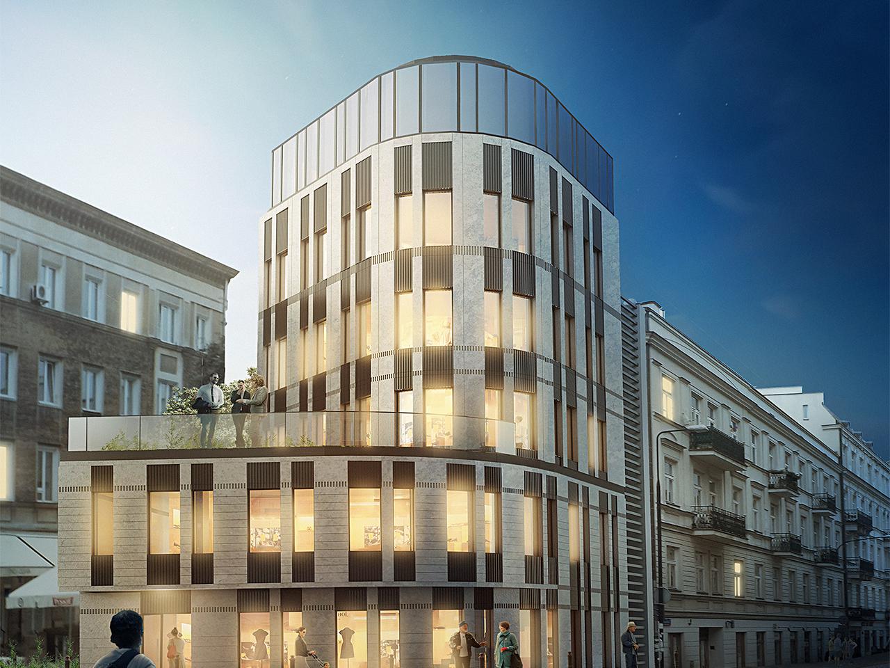 Rusza budowa nowej inwestycji - biurowca Kopernika 21 w Warszawie