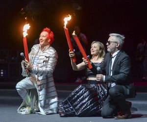 Jacek Łągwa, Michał Wiśniewski, Justyna Majkowska, 