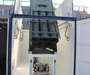 MSPO 2025: Wyrzutnia kontenerowa Saab GLSDB