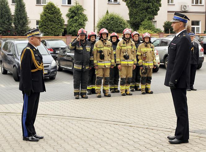 Białostoccy strażacy mają nowego komendanta. To Robert Dzierżek