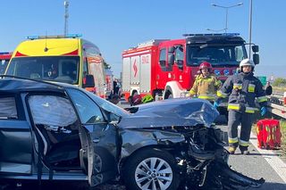 Karambol na S8. Są ofiary śmiertelne