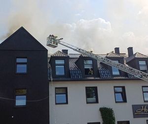 Pożar hotelu Senator w Starachowicach