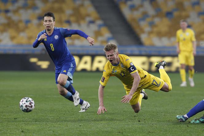 Oleksandr Zinchenko rozegrał 38 meczów w reprezentacji Ukrainy, zdobył 5 bramek.